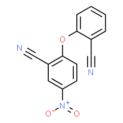 ChemSpider 2D Image | 2-(2-Cyanophenoxy)-5-nitrobenzonitrile | C14H7N3O3