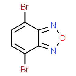 ChemSpider 2D Image | 4,7-Dibromo-2,1,3-benzoxadiazole | C6H2Br2N2O