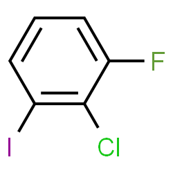 ChemSpider 2D Image | 2-Chloro-1-fluoro-3-iodobenzene | C6H3ClFI
