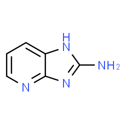 ChemSpider 2D Image | 1H-Imidazo[4,5-b]pyridin-2-amine | C6H6N4