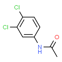 ChemSpider 2D图像| 3,4-二氯乙酰苯胺| C8H7Cl2NO