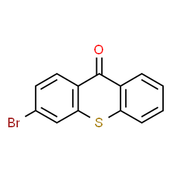 ChemSpider 2D Image | 3-Bromo-9H-thioxanthen-9-one | C13H7BrOS