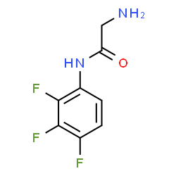 ChemSpider 2D Image | N-(2,3,4-Trifluorophenyl)glycinamide | C8H7F3N2O