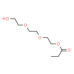 ChemSpider 2D Image | 2-[2-(2-Hydroxyethoxy)ethoxy]ethyl propionate | C9H18O5