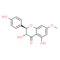 ChemSpider 2D Image | 7-O-methylaromadendrin | C16H14O6
