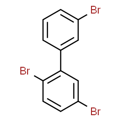ChemSpider 2D Image | 2,3',5-Tribromobiphenyl | C12H7Br3