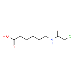 ChemSpider 2D Image | 6-[(Chloroacetyl)amino]hexanoic acid | C8H14ClNO3