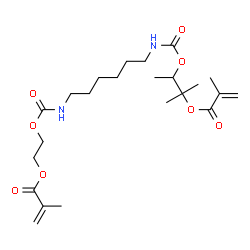 ChemSpider 2D Image | Urethane Dimethacrylate IPDI | C23H38N2O8