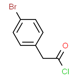 ChemSpider 2D Image | 4-Bromophenylacetyl chloride | C8H6BrClO