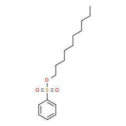 ChemSpider 2D Image | Decyl benzenesulfonate | C16H26O3S