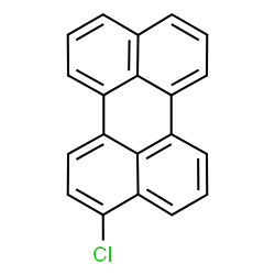 ChemSpider 2D Image | 3-Chloroperylene | C20H11Cl