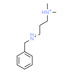 ChemSpider 2D Image | N'-Benzyl-N,N-dimethyl-1,3-propanediaminium | C12H22N2