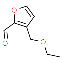 ChemSpider 2D Image | 3-(Ethoxymethyl)-2-furaldehyde | C8H10O3