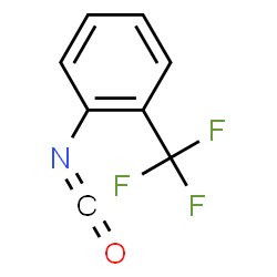 ChemSpider 2D Image | 2-(Trifluoromethyl)phenyl isocyanate | C8H4F3NO