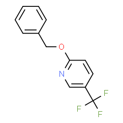 ChemSpider 2D Image | 2-(Benzyloxy)-5-(trifluoromethyl)pyridine | C13H10F3NO