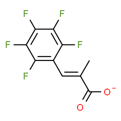 ChemSpider 2D Image | Pentafluorophenyl-methacrylate | C10H4F5O2