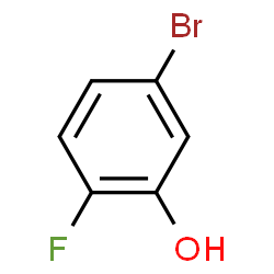 ChemSpider 2D Image | 2-Fluoro-5-bromophenol | C6H4BrFO