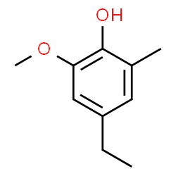 ChemSpider 2D Image | 4-Ethyl-2-methoxy-6-methylphenol | C10H14O2