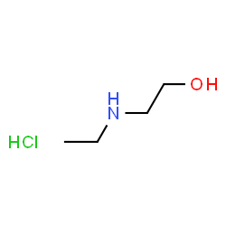 ChemSpider 2D Image | 2-(ethylamino)ethan-1-ol hydrochloride | C4H12ClNO