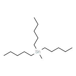 ChemSpider 2D Image | Methyltripentyltin | C16H36Sn