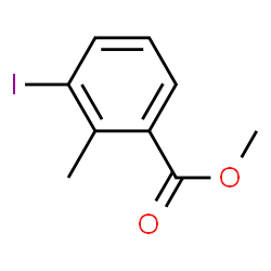 ChemSpider 2D Image | Methyl 3-iodo-2-methylbenzoate | C9H9IO2