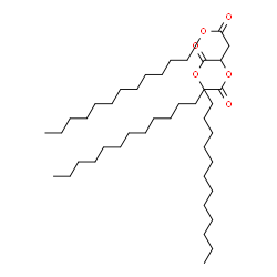 ChemSpider 2D Image | Didodecyl 2-(tetradecanoyloxy)succinate | C42H80O6