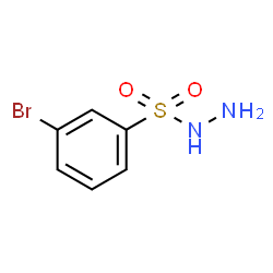 ChemSpider 2D Image | 3-Bromobenzenesulfonohydrazide | C6H7BrN2O2S