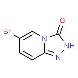 ChemSpider 2D Image | 6-Bromo[1,2,4]triazolo[4,3-a]pyridin-3(2H)-one | C6H4BrN3O