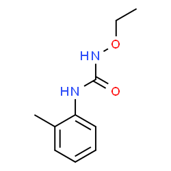 ChemSpider 2D Image | 1-Ethoxy-3-(2-methylphenyl)urea | C10H14N2O2