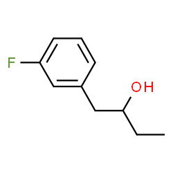 ChemSpider 2D Image | 1-(3-Fluorophenyl)-2-butanol | C10H13FO