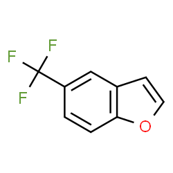 ChemSpider 2D Image | 5-(Trifluoromethyl)-1-benzofuran | C9H5F3O