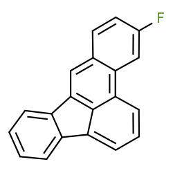 ChemSpider 2D Image | 11-Fluorobenzo[e]acephenanthrylene | C20H11F