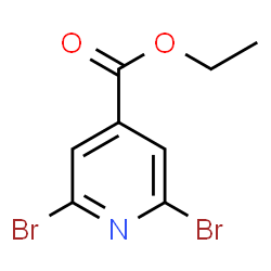 ChemSpider 2D Image | Ethyl 2,6-dibromoisonicotinate | C8H7Br2NO2
