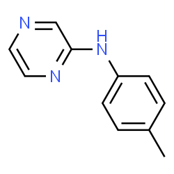 ChemSpider 2D Image | N-(4-Methylphenyl)-2-pyrazinamine | C11H11N3