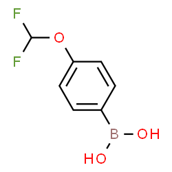 ChemSpider 2D Image | (4-(Difluoromethoxy)phenyl)boronic acid | C7H7BF2O3