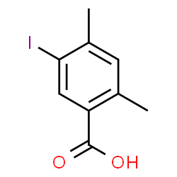 ChemSpider 2D Image | 5-iodo-2,4-dimethylbenzoic acid | C9H9IO2