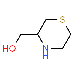 ChemSpider 2D Image | 3-Thiomorpholinylmethanol | C5H11NOS