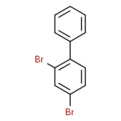 ChemSpider 2D Image | 2,4-Dibromobiphenyl | C12H8Br2