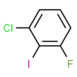 ChemSpider 2D Image | 1-Chloro-3-fluoro-2-iodobenzene | C6H3ClFI