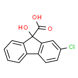 ChemSpider 2D Image | Chlorflurecol | C14H9ClO3
