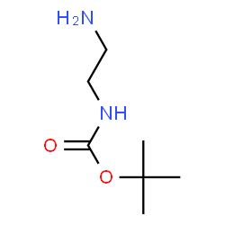 ChemSpider 2D图像| NH2-C2-NH-Boc | C7H16N2O2