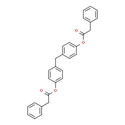 ChemSpider 2D Image | Methylenedi-4,1-phenylene bis(phenylacetate) | C29H24O4