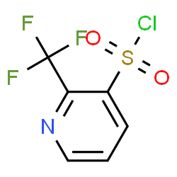 ChemSpider 2D Image | 2-(Trifluoromethyl)-3-pyridinesulfonyl chloride | C6H3ClF3NO2S