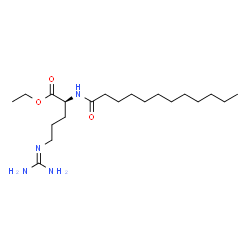 ChemSpider 2D Image | ETHYL LAUROYL ARGINATE | C20H40N4O3