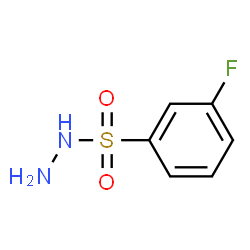 ChemSpider 2D Image | 3-Fluorobenzenesulfonohydrazide | C6H7FN2O2S