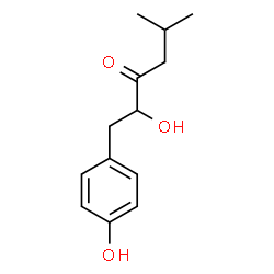 ChemSpider 2D Image | 2-Hydroxy-1-(4-hydroxyphenyl)-5-methyl-3-hexanone | C13H18O3