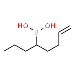 ChemSpider 2D Image | 7-Octen-4-ylboronic acid | C8H17BO2