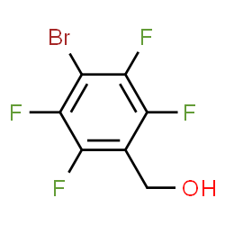 ChemSpider 2D Image | (4-Bromo-2,3,5,6-tetrafluorophenyl)methanol | C7H3BrF4O