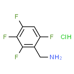 ChemSpider 2D Image | 2,3,4,6-Tetrafluorobenzylamine hydrochloride | C7H6ClF4N