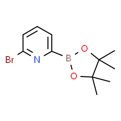 ChemSpider 2D Image | 2-bromo-6-(tetramethyl-1,3,2-dioxaborolan-2-yl)pyridine | C11H15BBrNO2